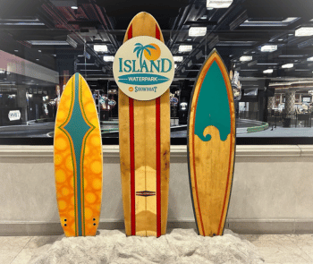 Photo Op Prop Fabrication- Painted surfboards for Photos Ops